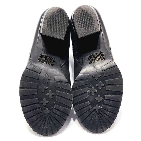 Parker & Sky Women's Size 9.5 Black Ankle Boots Double Zip Closure Booties - Picture 6 of 6